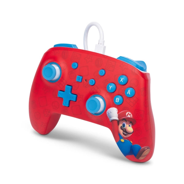 PowerA Geavanceerde Bedrade Controller - Geschikt voor Nintendo Switch - Woo-hoo! Mario